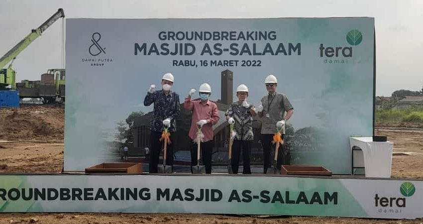  Damai Putra Group Groundbreaking Pembangunan Masjid As-Salaam Tera Damai