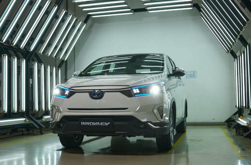  Perkuat Komitmen Ramah Lingkungan, Toyota Kenalkan Kijang Innova EV Concept