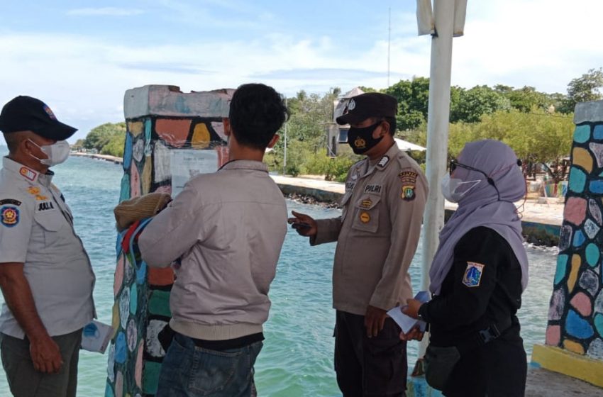  Di Pulau Untung Jawa, 156 Wisatawan Terapkan Aturan Protokol Kesehatan dengan Scan PeduliLindungi