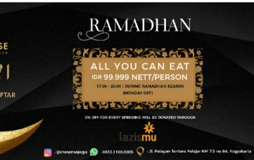  The Sense Kitchen Sajikan Suguhan Menu Special Ramadhan