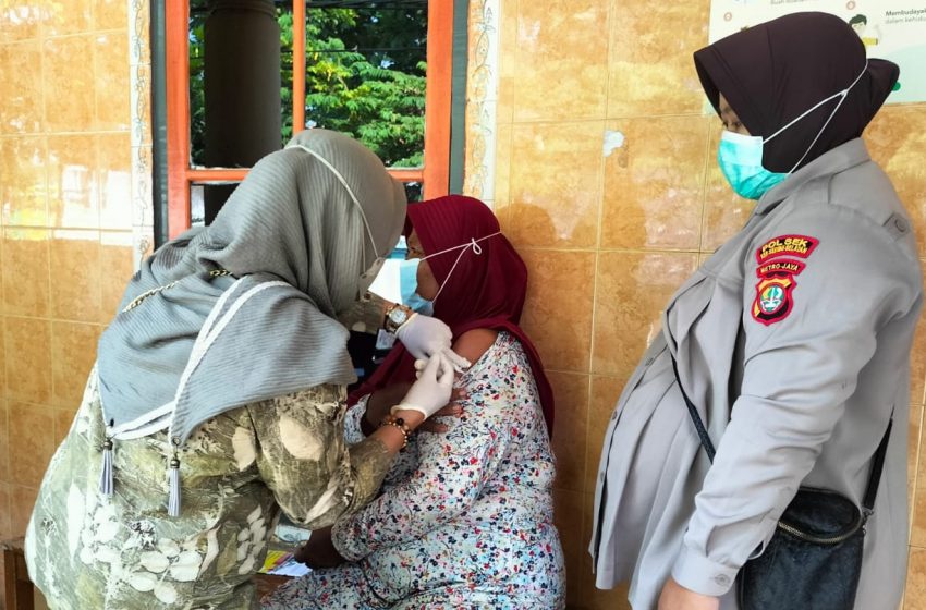  Door to Door, Polsek Kep Seribu Selatan Giat Vaksinasi Booster Ramadhan di Semua Pulau