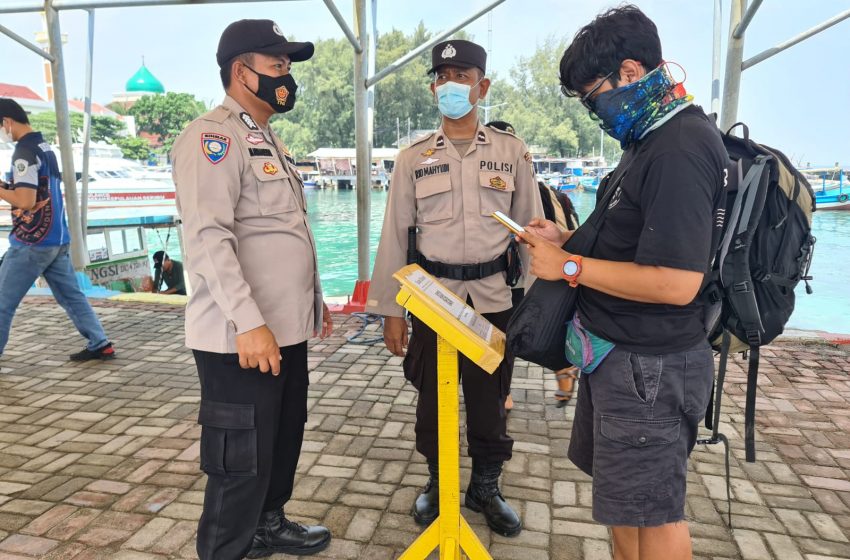  Liburan Akhir Pekan di Pulau Pramuka 181 Wisatawan diwajibkan Scan PeduliLindungi