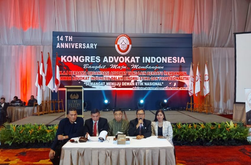  Di HUT Ke-14, DPP KAI Luncurkan Buku “Advokat Dalam Dinamika Hukum Indonesia”