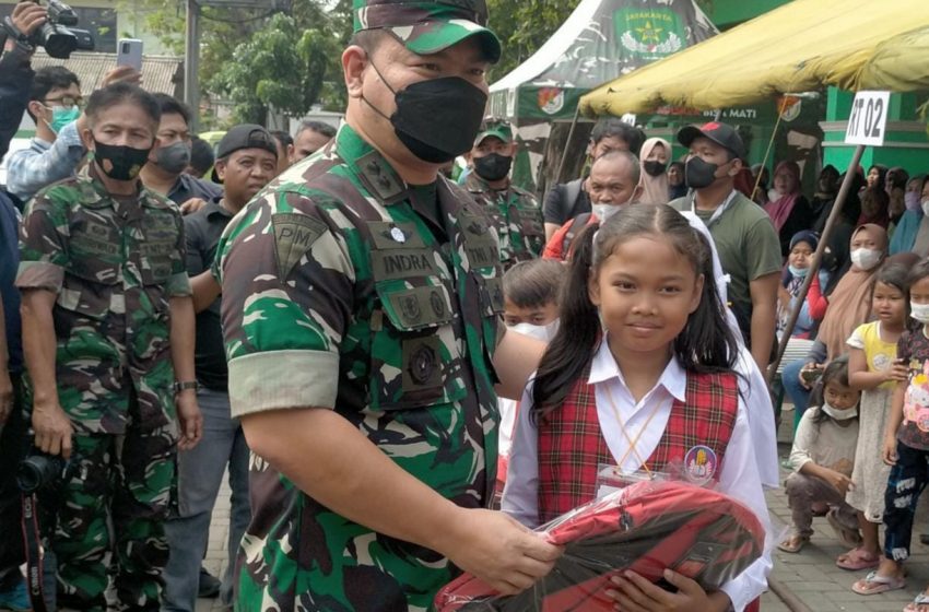  Kapendam Jaya: Semangat Gotong Royong Menjadi Bagian dari TMMD Ke-113 Kota Bekasi