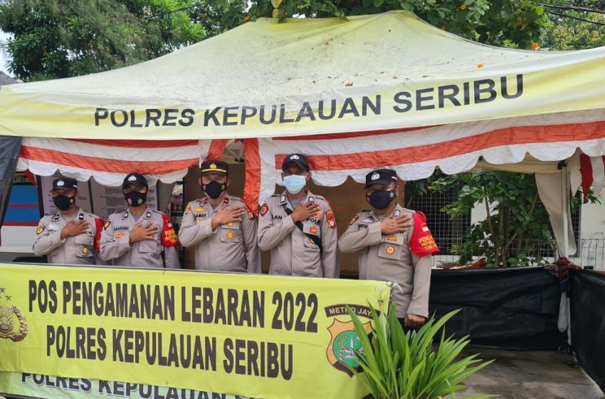  Pospam Ops Ketupat Jaya-2022 Pulau Pari, Pengamanan Kedatangan 686 Wisatawan