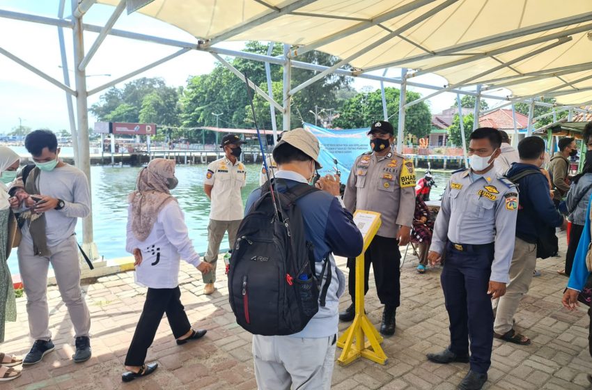  578 Wisatawan Berlibur di Pulau Pramuka diwajibkan Scan PeduliLindungi