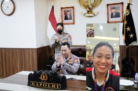 Video Call Pesepeda Peraih Medali Sea Games, Kapolri: Indonesia Sangat Bangga