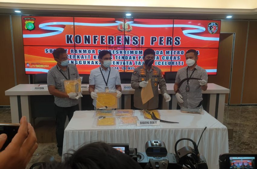  Subdit Ranmor Ditreskrimum Polda Metro Jaya Ungkap Kelompok Begal di Bekasi 