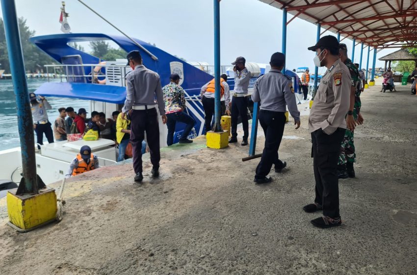  Polsek Kep Seribu Utara Wajibkan Pendatang Tiba di Pulau Terapkan ProKes dan Scan PeduliLindungi