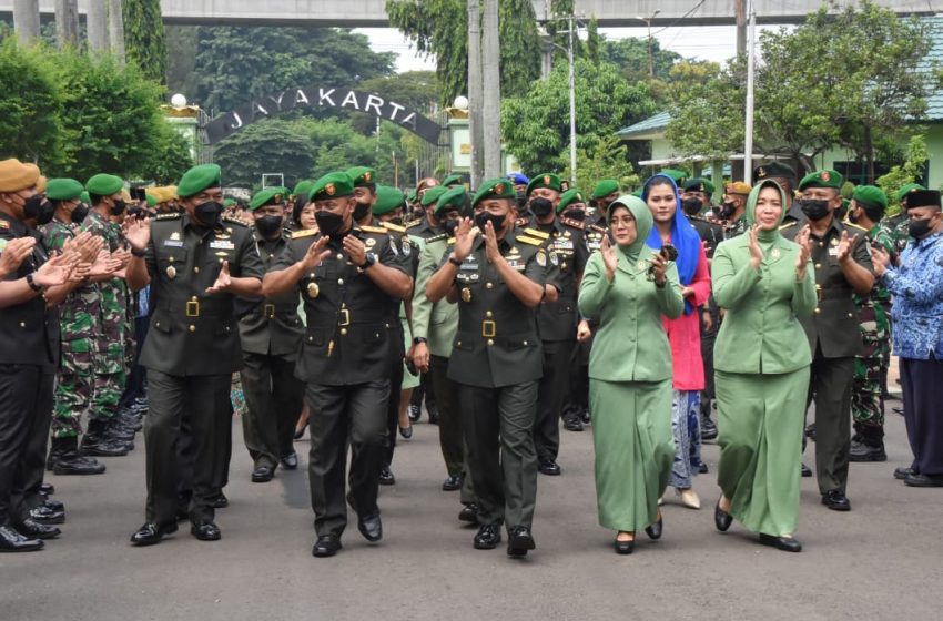  Tradisi Korps Pelepasan Tugas Kasdam Jaya