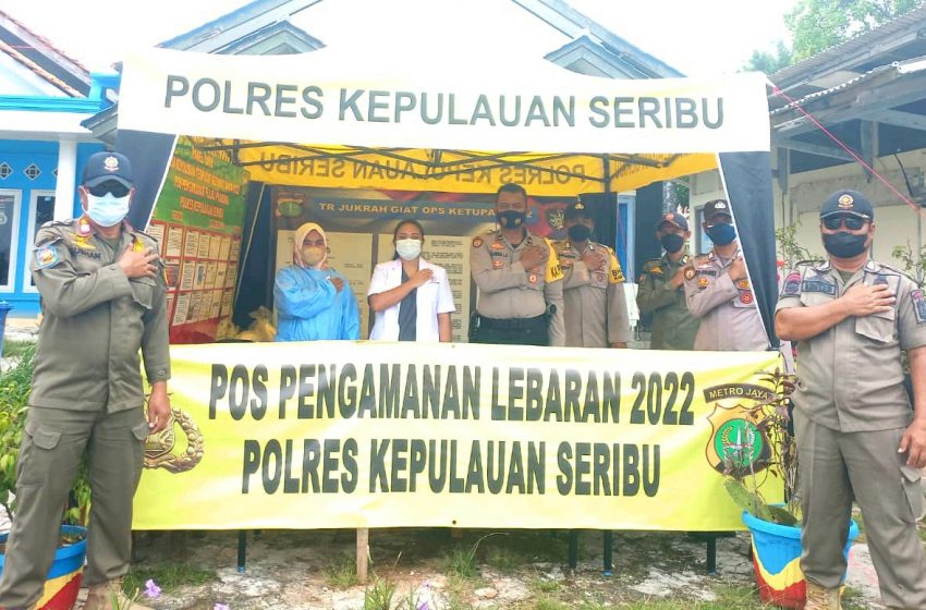  Kedatangan dan Keberangkatan Wisatawan di Dermaga Pulau Pramuka Dapat Pengawasan ProKes Ketat dari Pospam Ops Ketupat Jaya-2022 Setempat