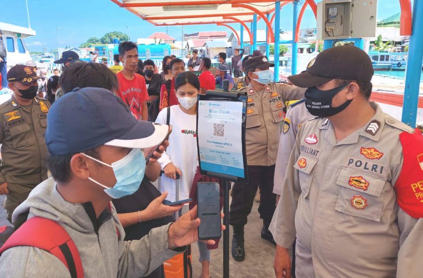 Baru Tiba di Pulau Kelapa, 56 Wisatawan diwajibkan Scan PeduliLindungi