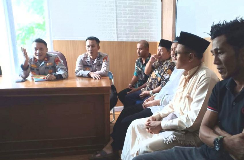  Undang Para Tokoh Pulau Kelapa, Kapolsek Kep Seribu Utara Pererat Tali Silaturahmi dan Ajak Jaga Kamtibmas Kondusif