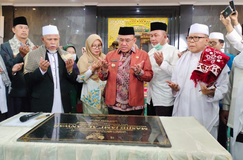  Wali Kota Depok Resmikan Masjid Jami Al Anwar Gandul