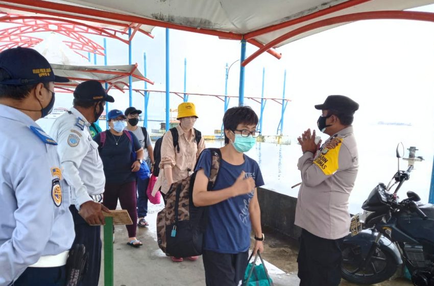  Usai Liburan, 453 Wisatawan Tinggalkan Pulau Harapan Diwajibkan Scan Chek Out PeduliLindungi
