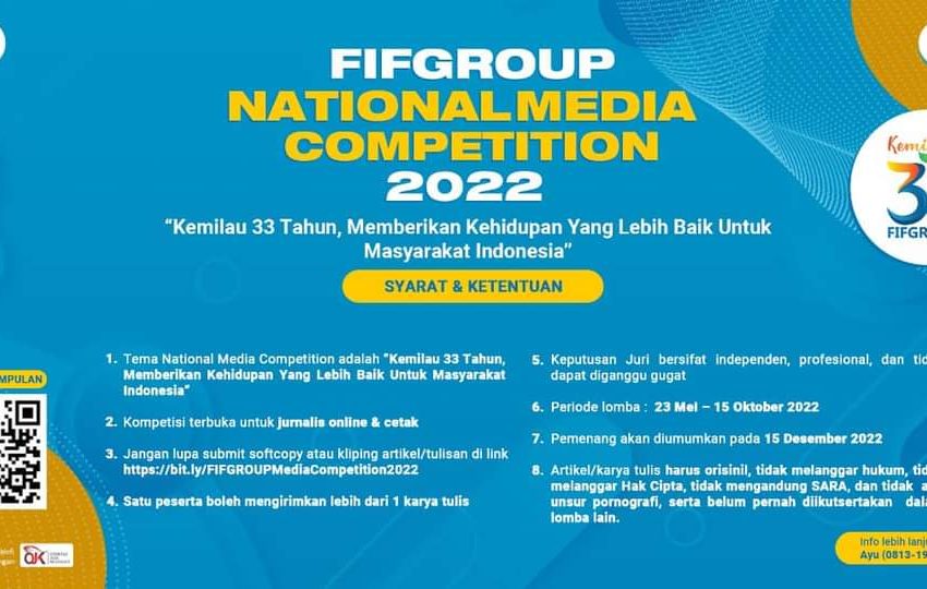  FIFGROUP Ajak Jurnalis Berkarya Lewat Media Competition 2022