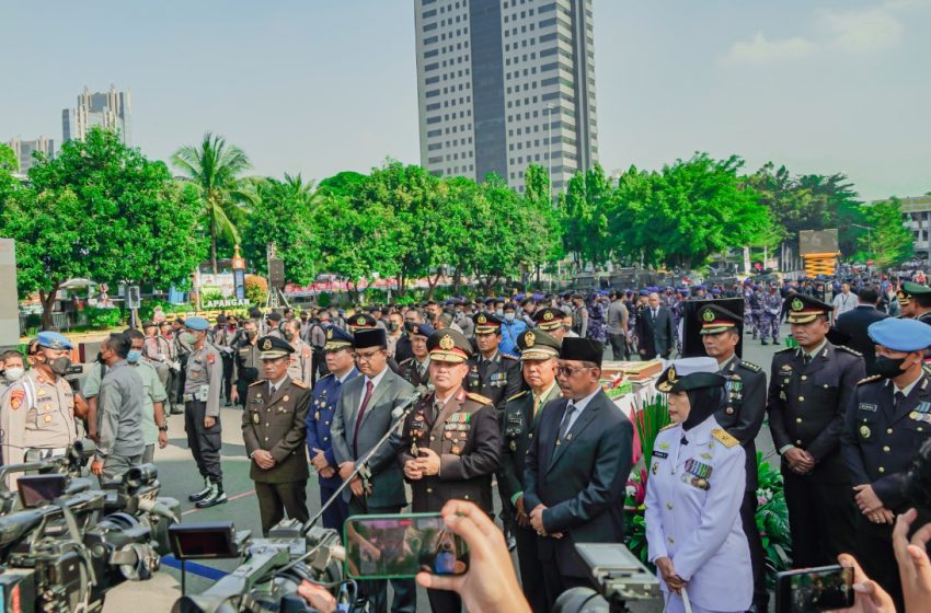 Kapolda Metro Jaya Pimpin Upacara dan Syukuran Secara Virtual di Hari Jadi Bhayangkara Ke-76