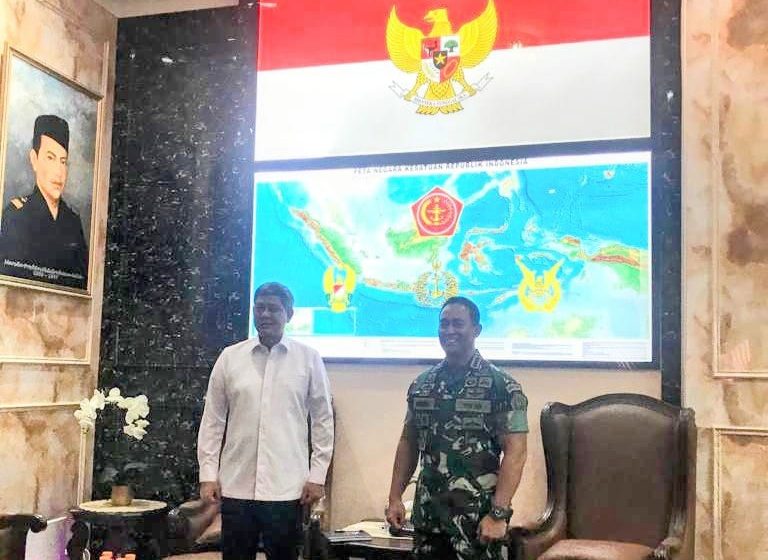  Panglima TNI Terima Pengurus PP PPAD, Bahas Silatnas 2022
