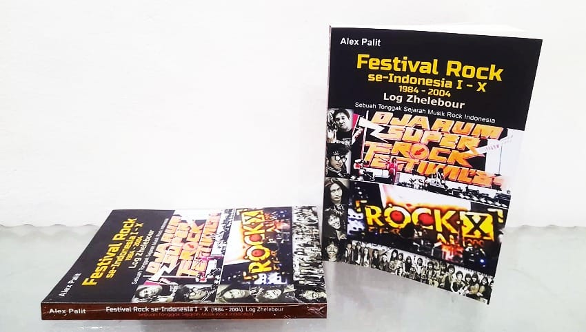  Alex Palit Rilis Ulang Buku “Festival Rock se-Indonesia I – X” Edisi 2022