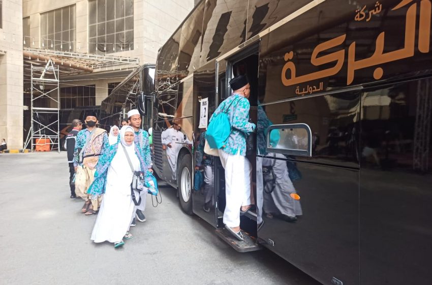  Pemberangkatan Tiga Kloter Jemaah Haji ke Madinah Tutup Operasional Daker Makkah