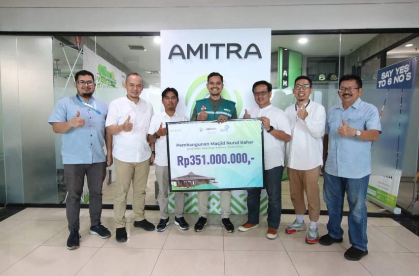  AMITRA dan Asuransi Astra Syariah Bangun Masjid di Flores Timur