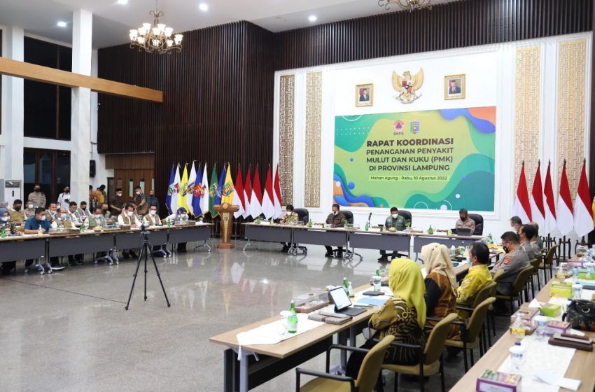  Ka-Satgas Dorong Lampung Segera Tuntaskan PMK