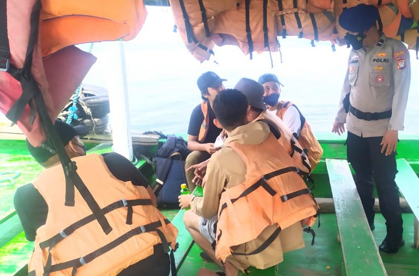  Bersama Instansi Terkait, Sat Polairud Polres Kep Seribu Sampaikan Imbauan Keselamatan Berlayar dan Kelengkapan Kapal