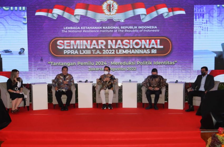  PPRA LXIII Lemhanas Gelar Seminar Nasional, Angkat Isu Politik Identitas sebagai Tantangan Pemilu 2024