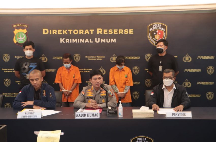  Ditreskrimum Polda Metro Jaya Ungkap Kasus Pencurian Berangkas Milik Selebgram