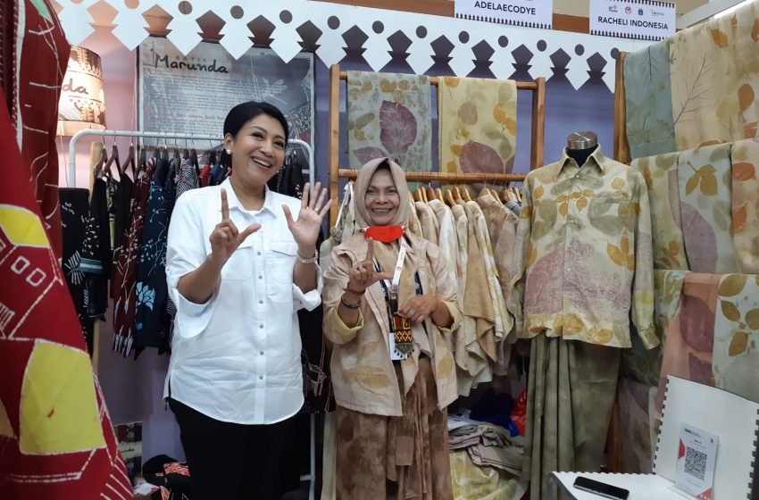  Pameran Kriya Nusa 2022, Perkenalkan Teknik Eco Dye pada Tekstil