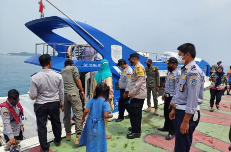 PAM Dermaga Bentuk Pelayanan Polres Kepulauan Seribu Kepada Masyarakat