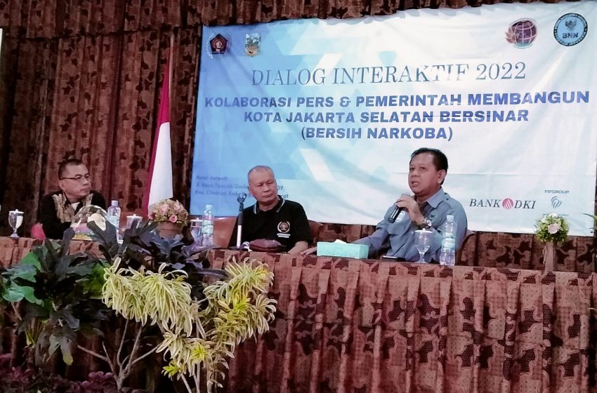  PWI Jakarta Selatan Gelar Dialog Interaktif Terkait  Bersih Narkoba