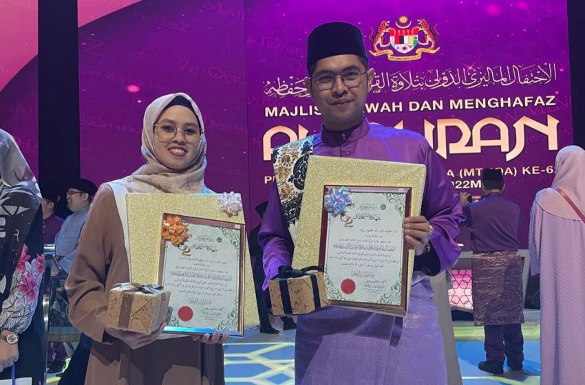  Dua Qari Indonesia Sabet Medali Perunggu MTQ Internasional Malaysia
