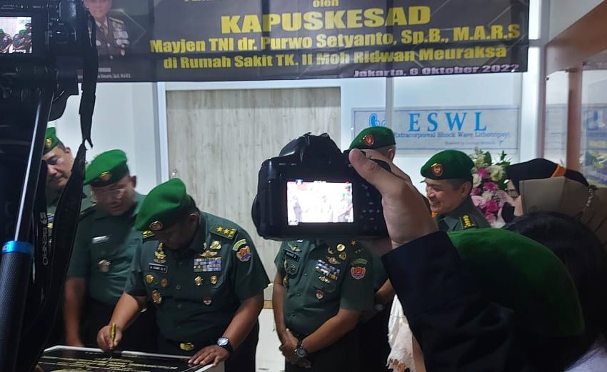  RS TK II Moh Ridwan Meuraksa Kesdam Jaya Miliki Unit ESWL