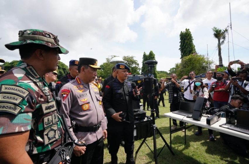  Gelar Pasukan, Kapolri dan Panglima TNI Ingin KTT G20 Berjalan Sukses
