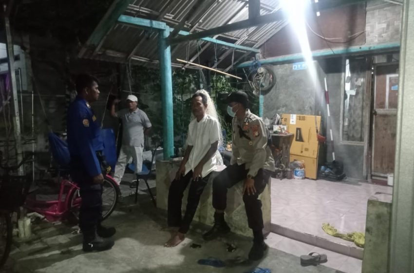  Jaga Kondusifitas, Polsek Kepulauan Seribu Selatan Laksanakan Patroli Malam