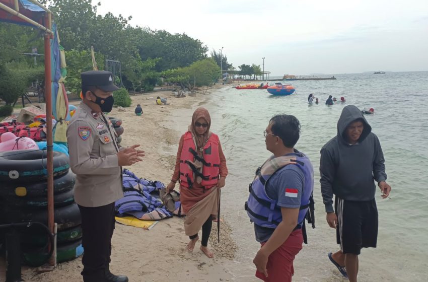  Cegah Kecelakaan Wisata di Pulau Untung Jawa, Polres Kep. Seribu Patroli Dialogis dan Sambang