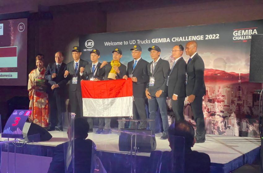  UD Trucks Indonesia Raih Juara Pertama dan Kedua Gemba Challenge 2022 di Jepang