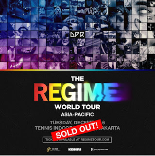  Wow! Tiket Konser The Regime World Tour 2022 Live in Jakarta Ludes Terjual dalam 3 Jam