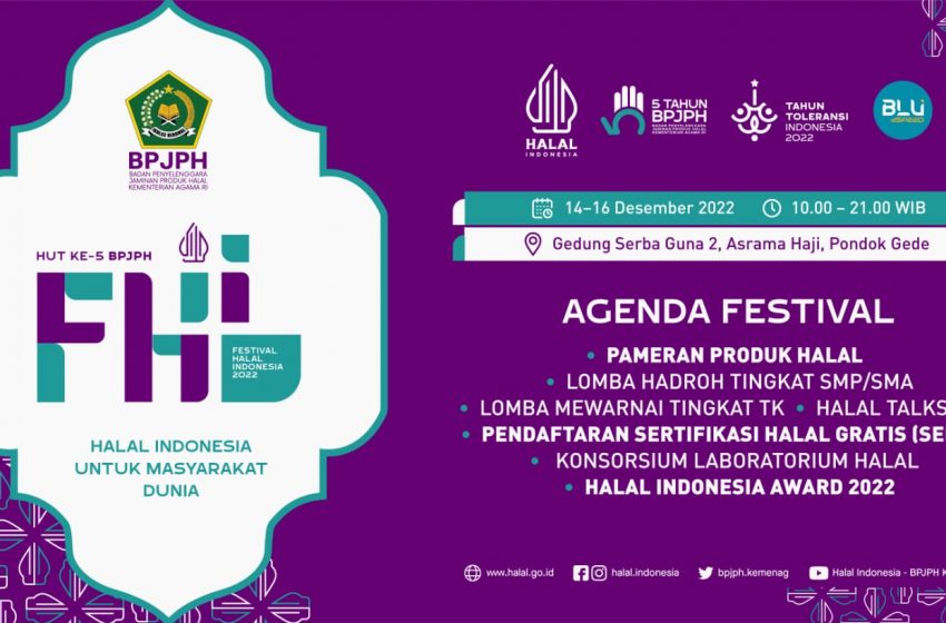  Kemenag Gelar Festival Halal Indonesia