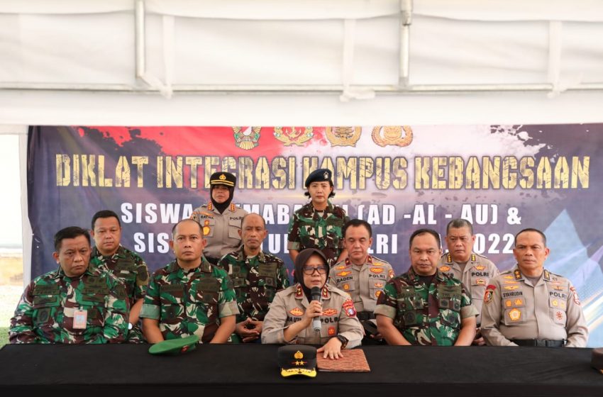  Pererat Soliditas dan Sinergitas, Diklat Integrasi TNI-Polri Digelar