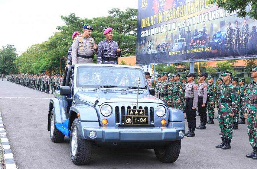  Kalemdiklat Polri Hadiri Penutupan Diklat Integrasi Kampus Kebangsaan TNI dan Polri TA 2022