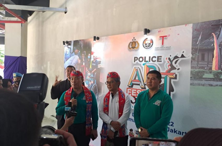  Lewat Police Art Festival, Polri Ingin Wujudkan Lingkungan Ramah Disabilitas dan Buka Ruang Kritik