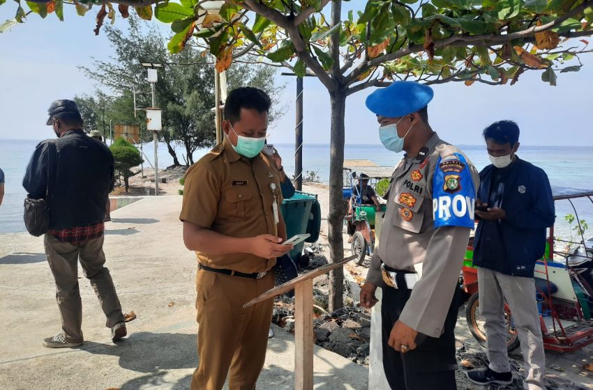  Polres Kep. Seribu Tekankan 391 Penumpang Wajib Masker dan Taat Prokes Selama di Kepulauan Seribu