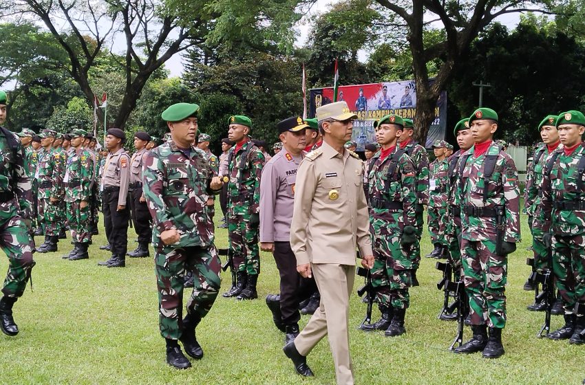  Pangdam, Kapolda dan Pj Gubernur buka Diklat Integritas Dikmaba TNI AD dan siswa Diktukba POLRI