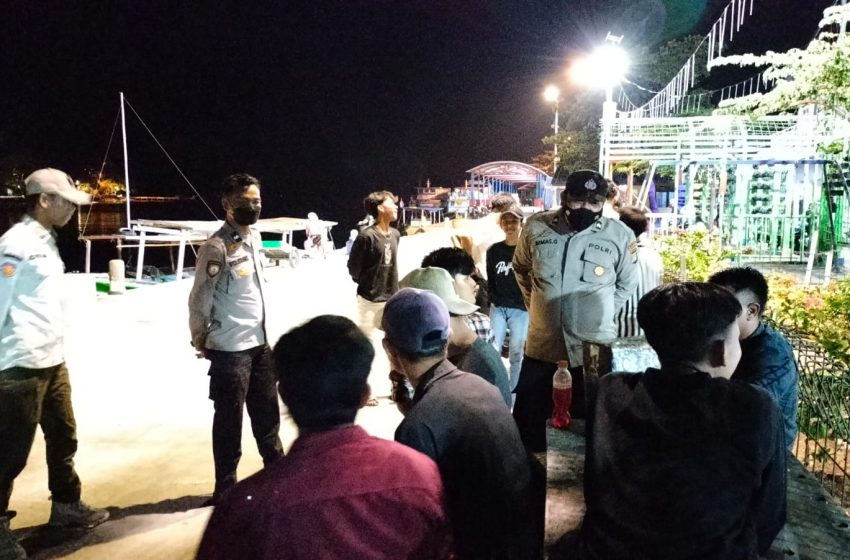  Sitkamtibmas Kondusif Dengan Patroli Malam Polsek Kepulauan Seribu Utara