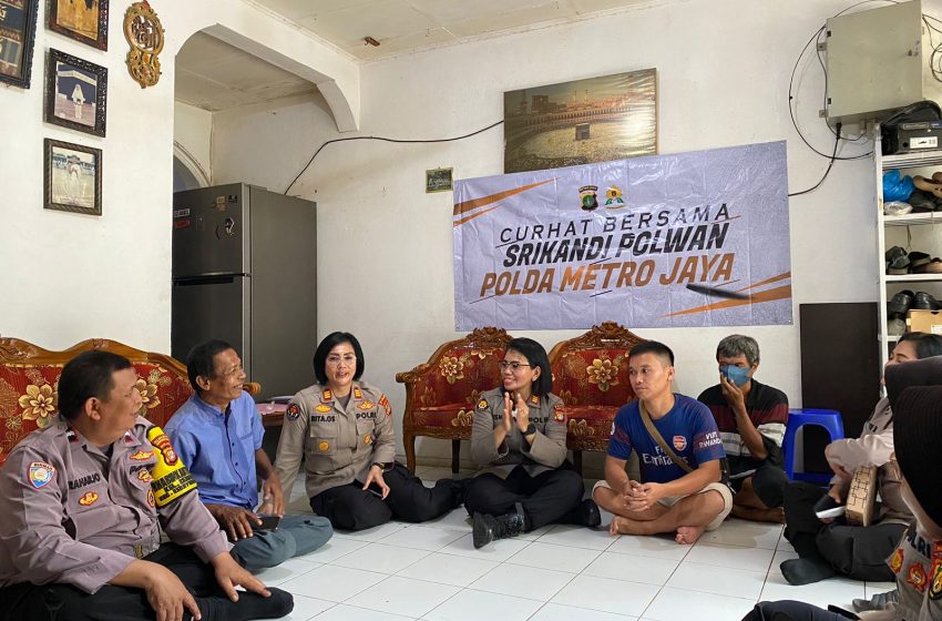  Srikandi Bid Humas Polda Metro Jaya Gelar Curhat Warga Senayan
