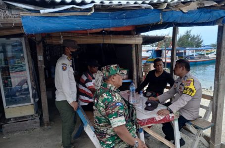 Sinergitas TNI Polri, Pak Bhabin dan Pak Babinsa Sambang Bersama