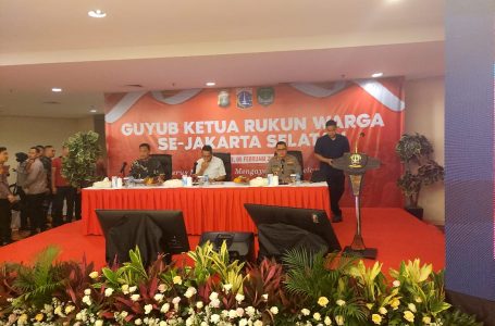 Kapolda Metro Jaya Gelar Pertemuan Bersama Ketua RW se-Jakarta Selatan