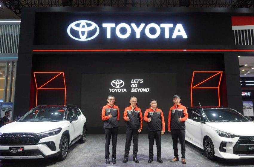  IIMS 2023, Toyota Luncurkan Corolla Cross Versi GR Sport dengan Teknologi Hybrid EV